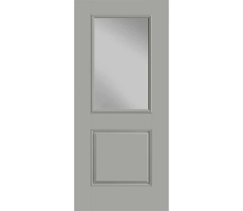 Ann Arbor Half Light 1 Panel Fiberglass Entry Door