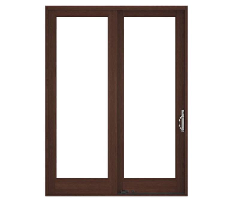 Ann Arbor Pella Reserve Traditional Wood Sliding Patio Door