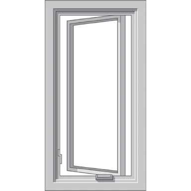 Ann Arbor Pella Hurricane Shield Series Vinyl Casement Window