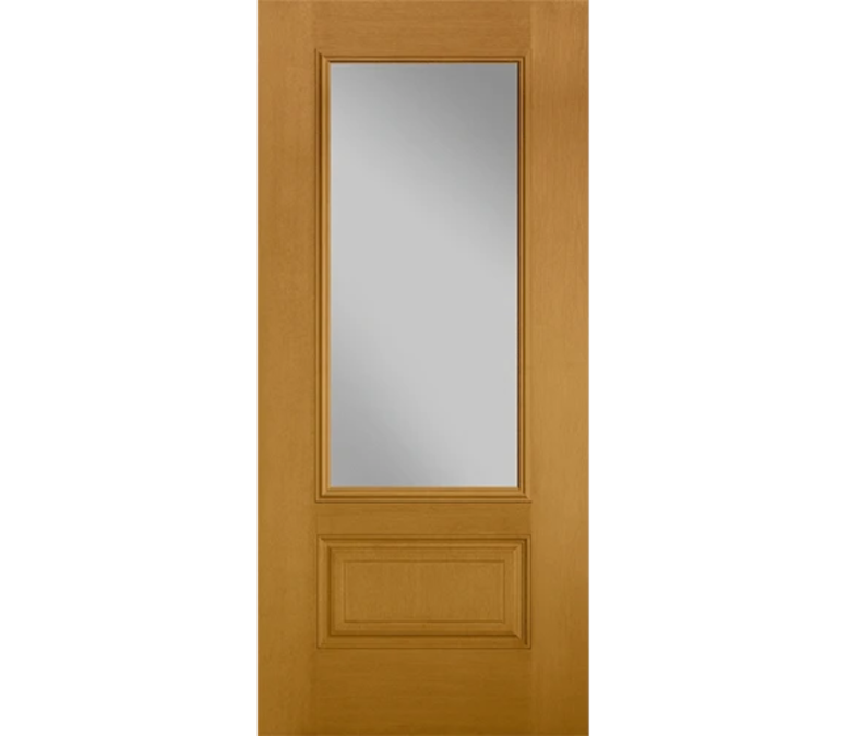 Ann Arbor Three Quaters light Fiberglass Entry Door